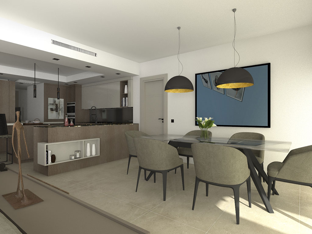 Conception 3D dining room - Glamhouse