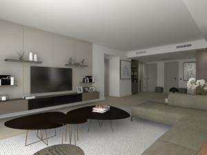 Conception 3D living room - Glamhouse